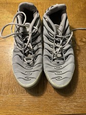 Nike Air Max Plus TN Wolf Grey Black White 852630-021 Men's Size 13