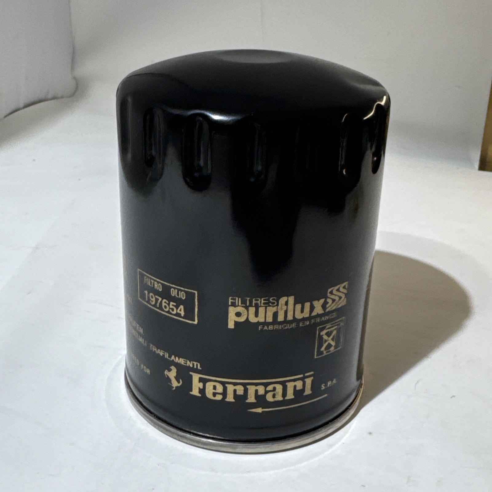 New Purflux LS 925 Metal Screw-On FERRARI Oil Filter & Seal - 197654 - 30NM
