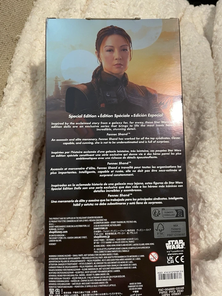 Nuevo en caja Muñeca de Acción FENNEC SHAND Star Wars Edición Especial Aprox. 11" Foto 4 de 4