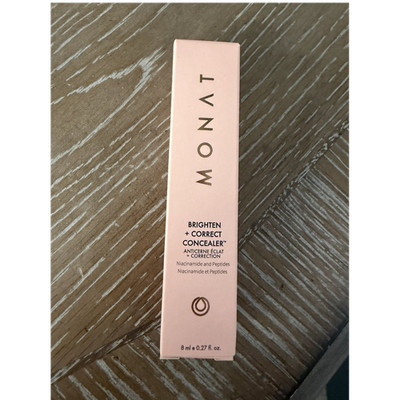 Monat Brighten + Correct Concealer Very Light Niacinamide Peptides 8ml