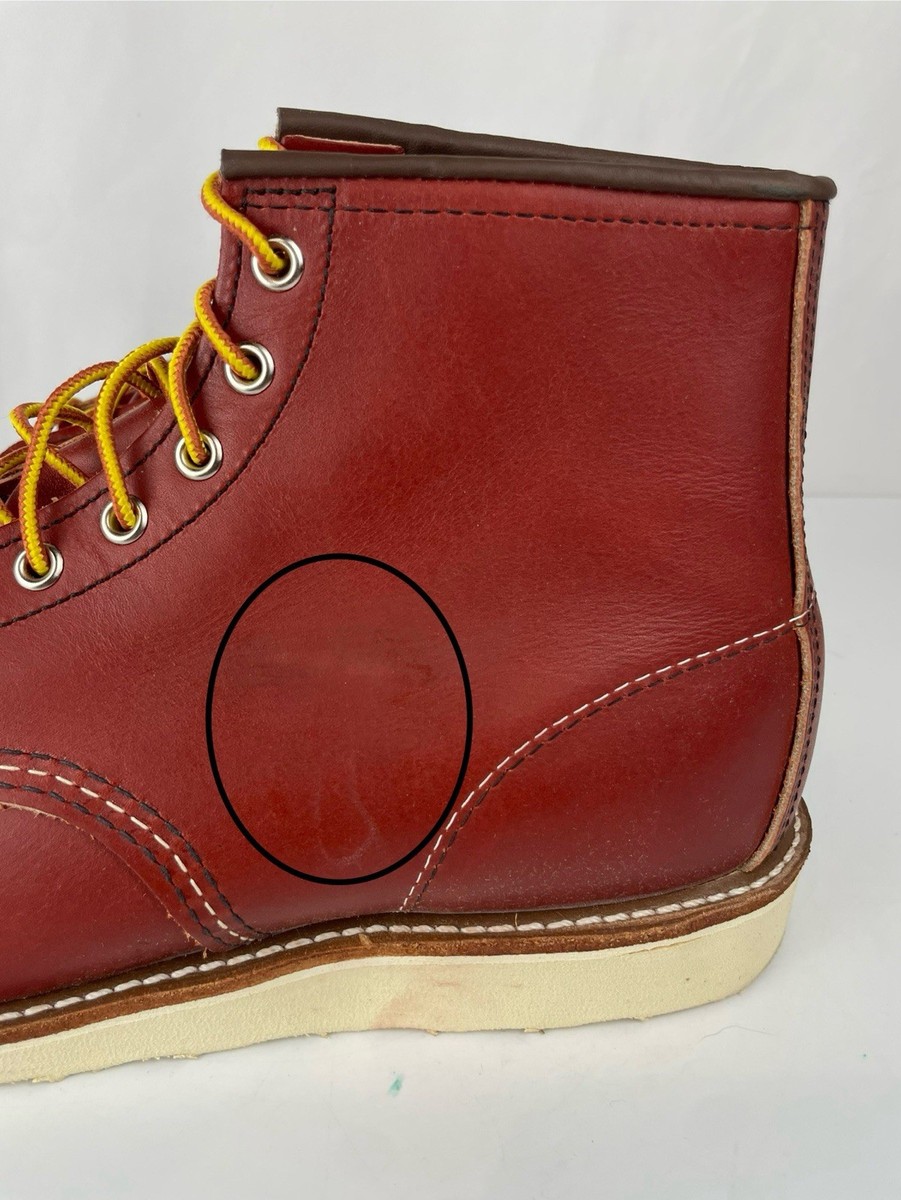 Red Wing Irish Setter 8875 Heritage Moc Toe Boots Classic Red Oro