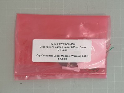 Global Laser Lasermodul 635nm, 3 mW C1 Linse_0.04_5