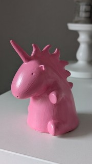 Einhorn Lampe Leuchte Rosa Pink Nachtlicht Batteriebetrieben Kinderlampe