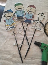 12 Caroler Peanuts Pathway Markers, Snoopy Pe...
