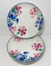 1 Salad Luncheon Plate ENCHANTMENT  7.5” Stoneware Int’l Tableworks Vintage