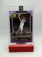 2023-24 Panini One and One - Luka Dončić #97 Purple /25 Mavericks Lakers