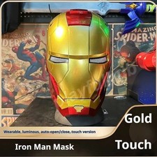 Maschera Iron Man MK5 Helmet Touch Control 1:1 Wearable Mask Cosplay Fan Gift