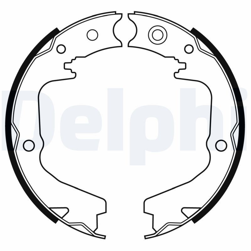 Delphi Bremsbackensatz, Feststellbremse Ls2170 - Bild 7