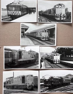 IRELAND DIESEL LOCOMOTIVES JUNE 1964 RAILCAR CLASSES A B & E 10 PHOTOS