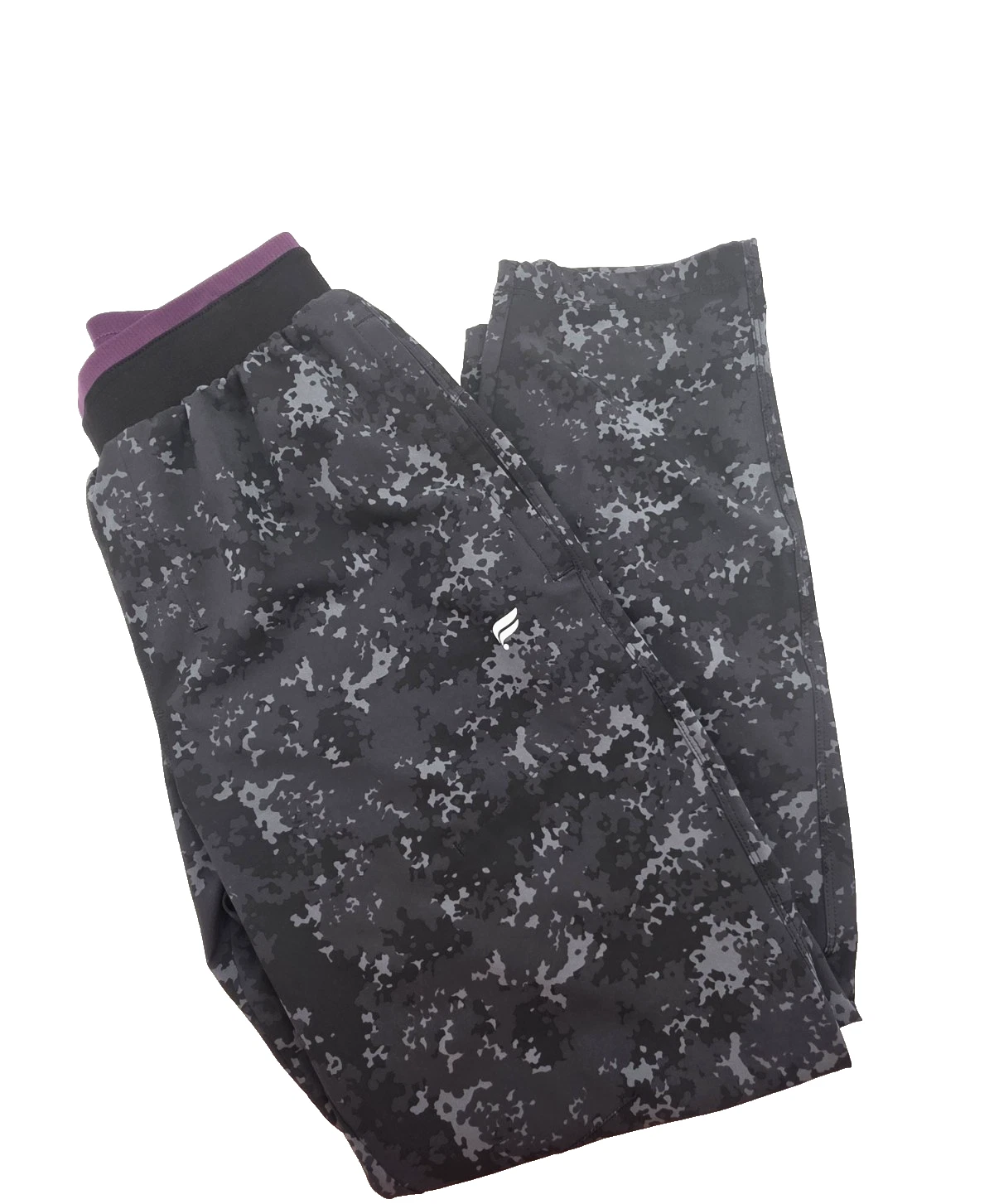 Fabletics Pants Mens XS Black Camo The Fundamental Zip Pocket Athletic Stretch