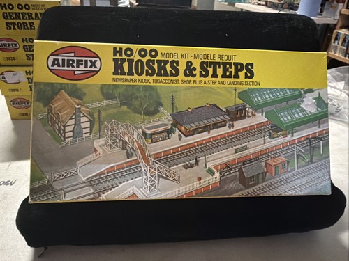 Kit modelo a escala Airfix HO OO de quioscos de estación y escalones 03602-9. Nuevo FS8 | Zustand: New