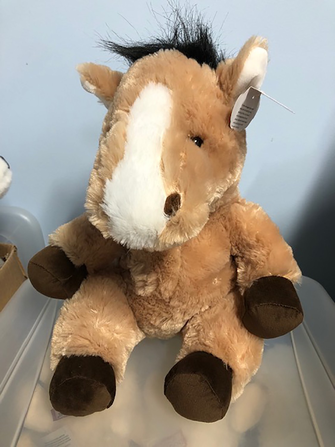 Подушка для сидячей лошади Wishpets Shiloh Palomino Tan Светло-коричневая, 15 посадочных мест