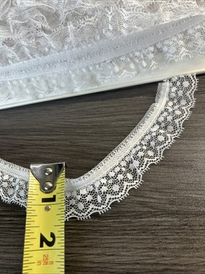 Vintage Lace Trim 1  Ivory Scalloped Edge 37 Yards St Louis Trimming Sewing READ