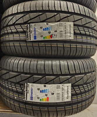 245/40ZR20、他の2つは275/35ZR20です 4X GOODYEAR EXCELLENCE 245/40 ZR20 275/35ZR20 RUNFLAT ROF BMW