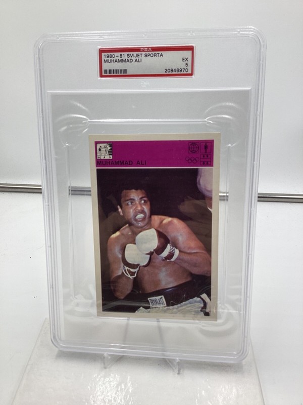 1980-81 Svijet Sporta Muhammad Ali PSA 5