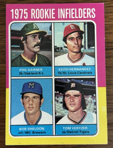 1975 Topps Baseball #623 | Rookie Infielders | Keith Hernandez RC | EX