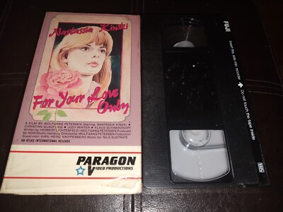 For Your Love Only VHS Psychological Thriller Nastassja Kinski