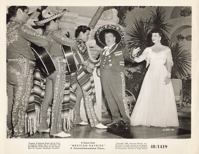 Mexican Hayride 1948 Movie Photo 8x10 Lou Costello Luba Malina  *P110c