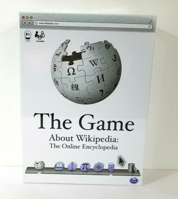 The Game About Wikipedia The Online Encyclopedia 2 to 4 Players New Sealed Gift