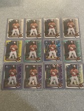 2022 Bowman Darell Hernaiz 1st Bowman Lot Of 12 - 4 Mojo And 8 Numbered Cards 🔥
