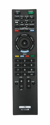 New RM-YD059 Replace Remote for Sony TV KDL-32EX520 KDL-40EX520 KDL-55HX820