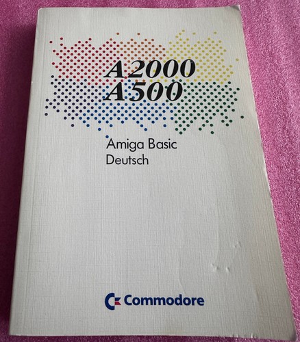 A2000 / A500 Amiga Basic Livre, Allemand #08 25