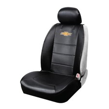 Chevrolet Bowtie Logo Contrast Stichin Deluxe 3-piece Sideless Seat Cover