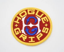 HOGUE GRIPS LOGO PATCH IRON ON/PLASTIC TYPE BACKING VINTAGE KORTH SIG SAUER GRIP