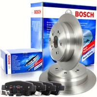 2X Bosch 0986479449 Bremsscheiben Satz 304Mm + BeläGe Hinten FüR Honda CR-V Iv