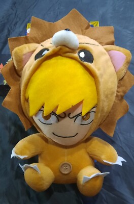 Banpresto Bleach Kurosaki Ichigo Kon 13'' Plush Doll NWT