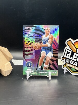 Anthony Edwards 2023-24 Contenders Optic Illusion Holo Timberwolves (BHR)