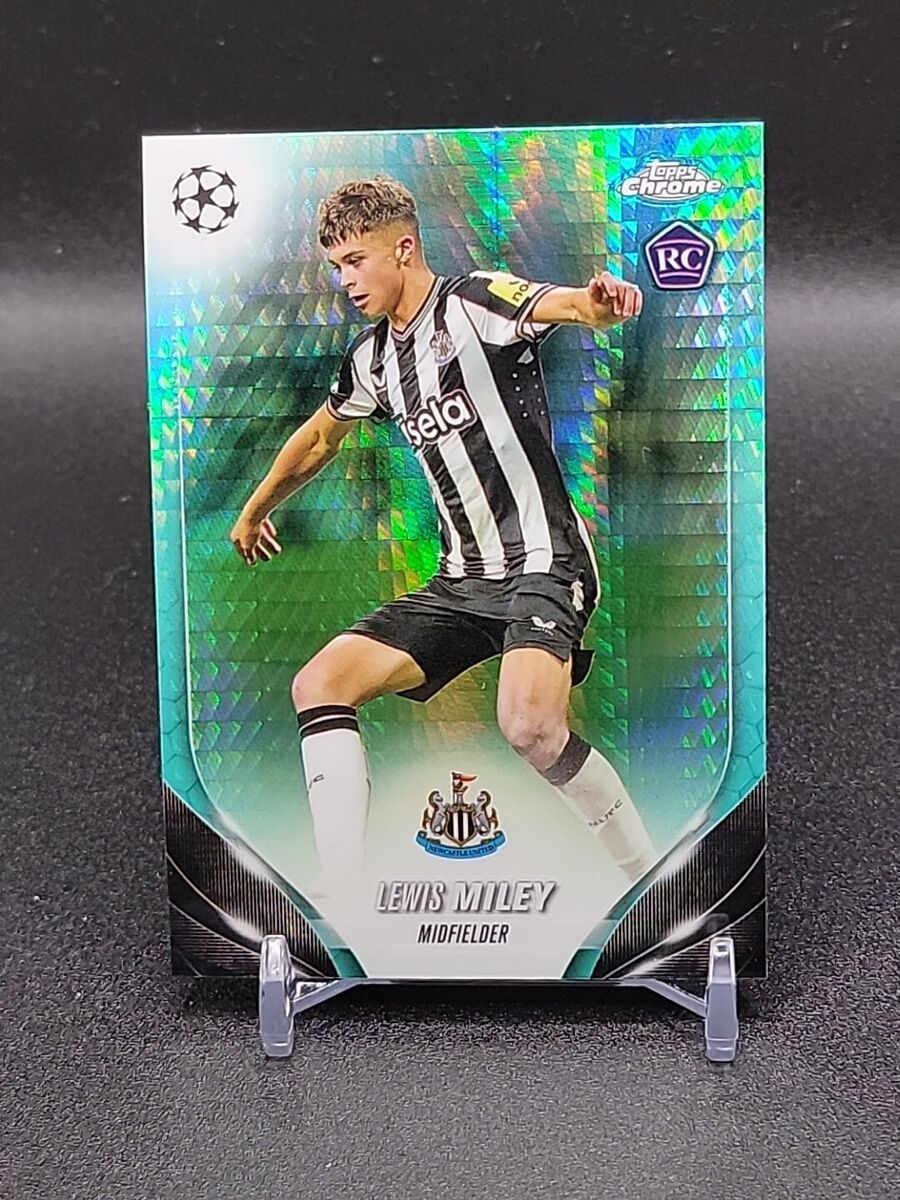 LEWIS MILEY TOPPS CHROME 2023-24 SOCCER UEFA AQUA PRISM LEWIS MILEY TOPPS CHROME 2023-24 SOCCER UEFA AQUA PRISM