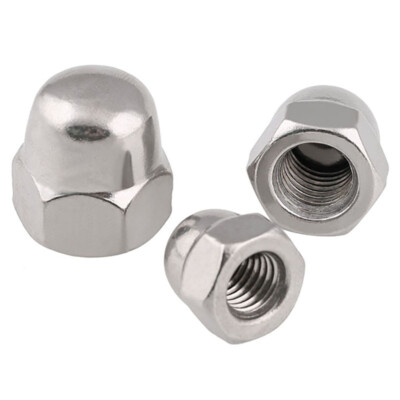 M8-M20 Feingewinde 304 Edelstahl Kuppel Eichel Sechskantkappe Muttern