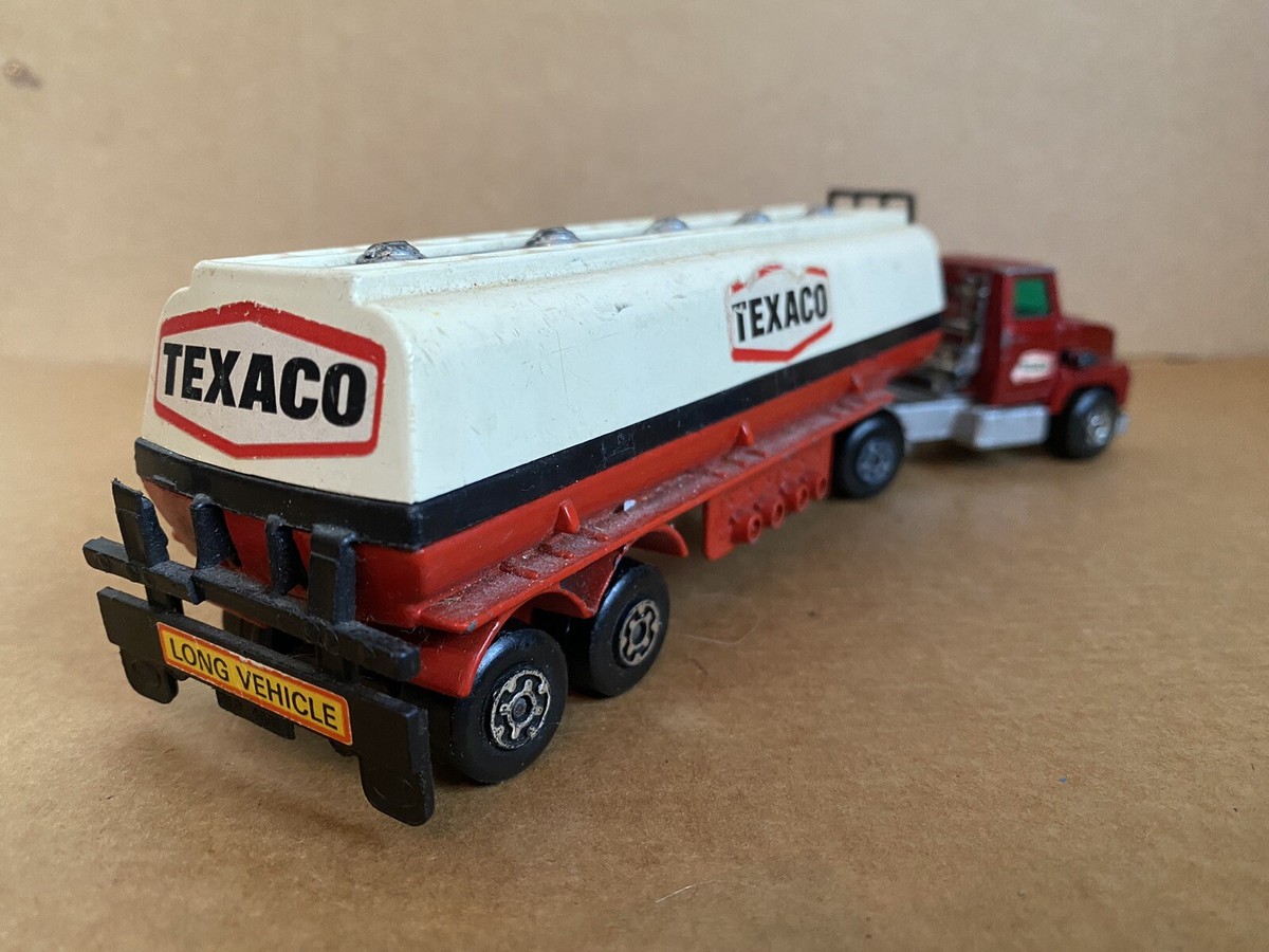 Matchbox Super Kings Ford LTS Series Tractor Truck, Texaco Tanker
