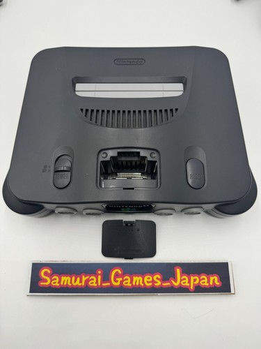 Nintendo 64 N64 Black Console + Controller + Accessory Region Free Used Tested - Afbeelding 21 van 34