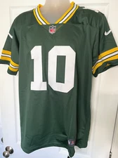 Love 10 NWT Green Bay Jersey Mens Sz S-3X All Patchs No Printing Ships Tomorrow