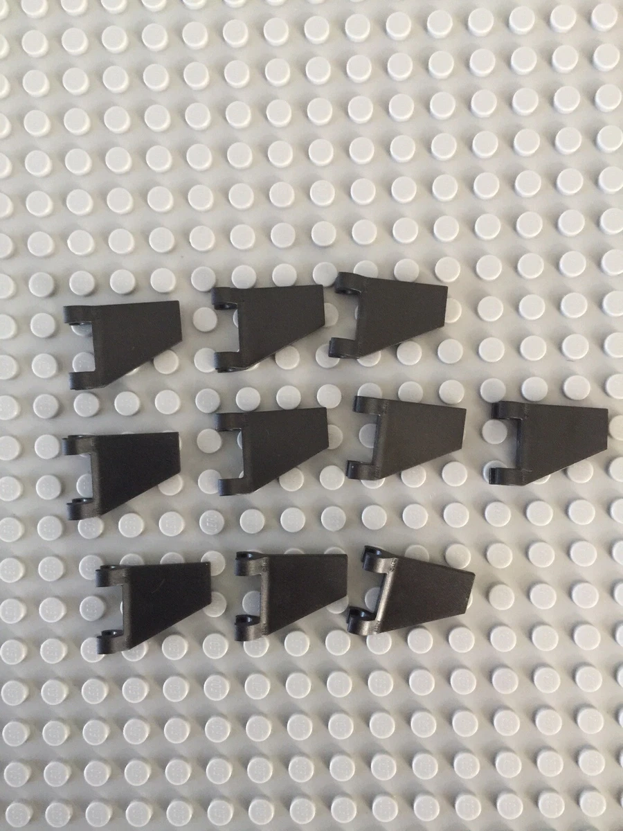 LEGO Parts Black Flag 2 x 2 Trapezoid Part Number 80324 Quantity