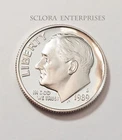 Photo of a 1989-S Roosevelt Dime Proof from an eBay listing that sold on Jul 20, 2026