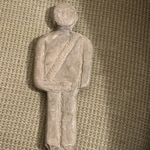 ANCIENT NEAR EASTERN WORSHIPPER DEITY IDOL FIGURINE 24.5cm 9cm - Picture 10 of 10