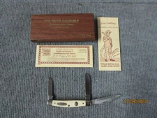 Vintage Schrade Cutlery The Teddy Roosevelt Com 3 Blade Knife NOS