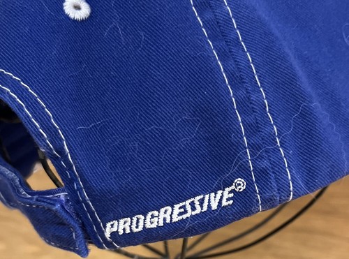 Texas Rangers MLB Blue Baseball Cap FSN Southwest Progressive Insurance Promo - Picture 4 of 6