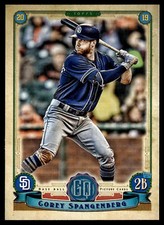 2019 Topps Gypsy Queen  Cory Spangenberg #188    UER San Diego Padres
