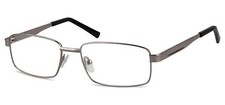 Herren Lesebrille Brille + Etui Modell 639 Metall silber +1,0 bis +5,0 Neu