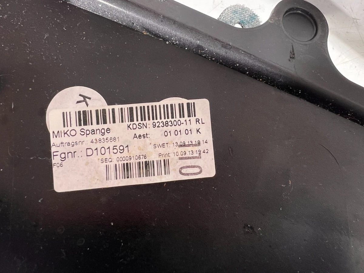 RHD BMW 6 SERIES GRAN COUPE F06 LEATHER CENTRE CONSOLE TRIM 