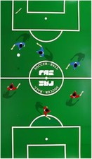 PROFESSIONALE CAMPOGIOCO  CALCIOBALILLA FAS UNIVERSALE SOTTOVETRO CARTONCINO VER
