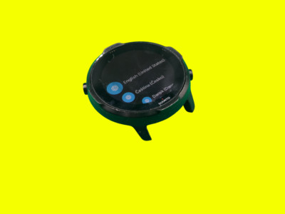 Suunto 7 All Black GPS Smartwatch Wear OS Google LCD | Defekte Teile