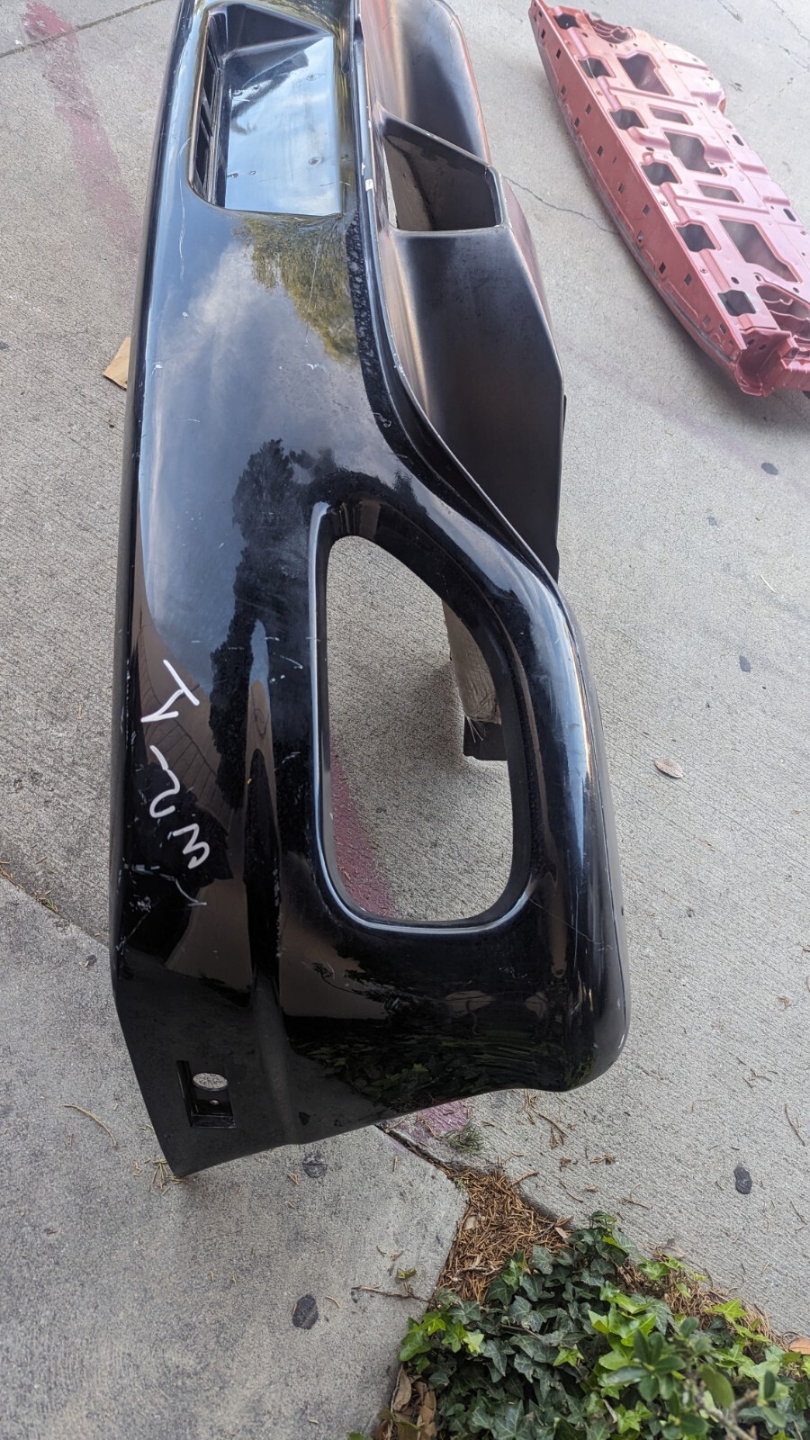 Ferrari 360 Modena Rear Bumper Cover W/ Mounts (Grigio Titanio) ALL MOUNTS