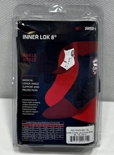 Swede-O Inner Lok 8 Ankle Brace Quick Release Strap Breathable Cool Comfortable