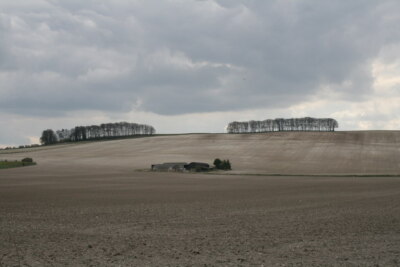Foto 6x4 Feldscheune und Umgebung Downland Letcombe Bassett in der Nähe von Letc c2009