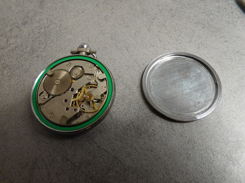 ANCIENNE MONTRE GOUSSET Mecanique De Marque Flux Antichoc Ancre 17